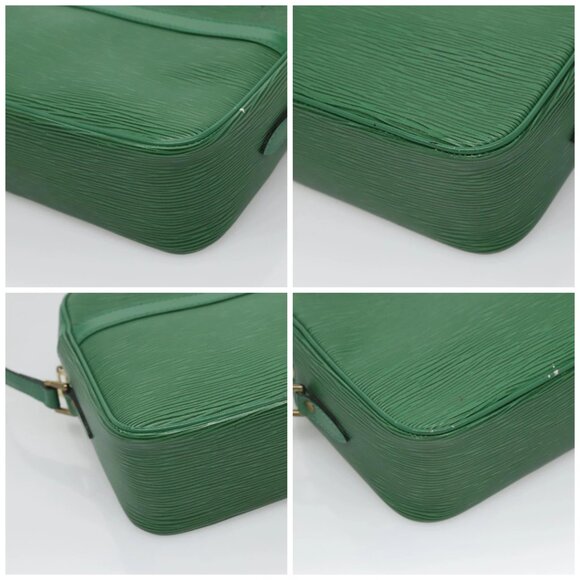 LOUIS VUITTON Epi Trocadero 27 Shoulder Bag Green - Picture 16 of 16